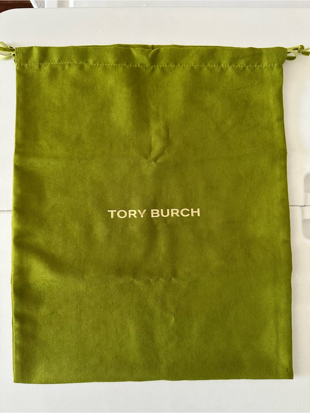 NEW Tory Burch Olive Green Dust Bag